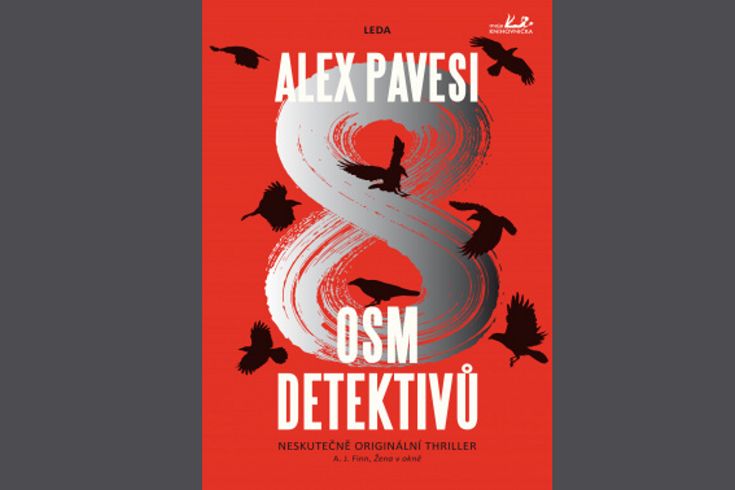 Vyhrajte tři knihy Osm detektivů - www.klubknihomolu.cz