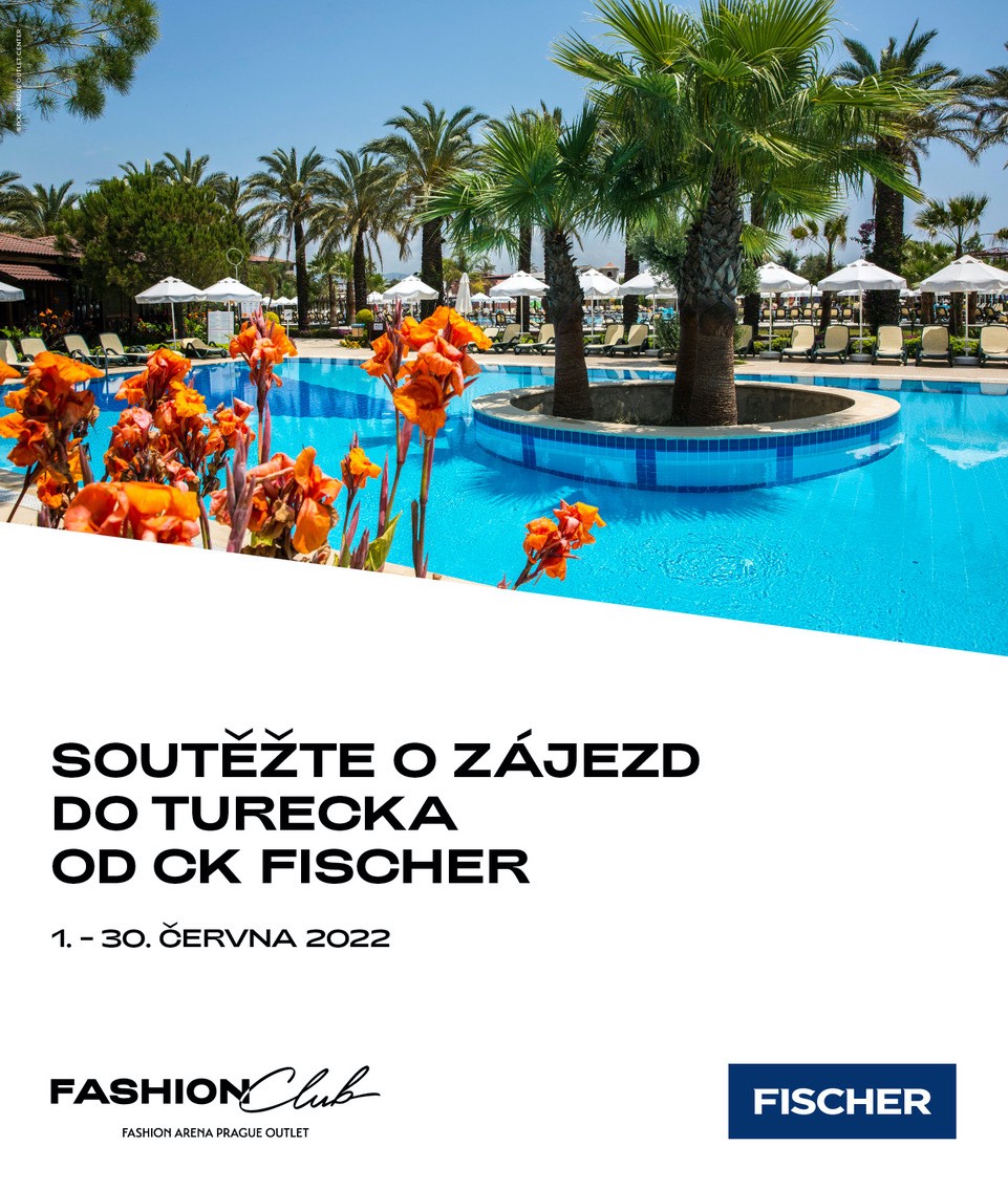 Vyhrajte 8denní zájezd s letenkami pro 2 osoby s all inclusive v tureckém pětihvězdičkovém hotelu přímo u pláže - fashion-arena.cz/fashion-club-soutez-ck-fisher